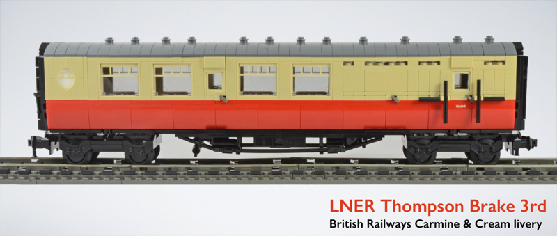 LNER Thompson Coach (Brake 3rd)