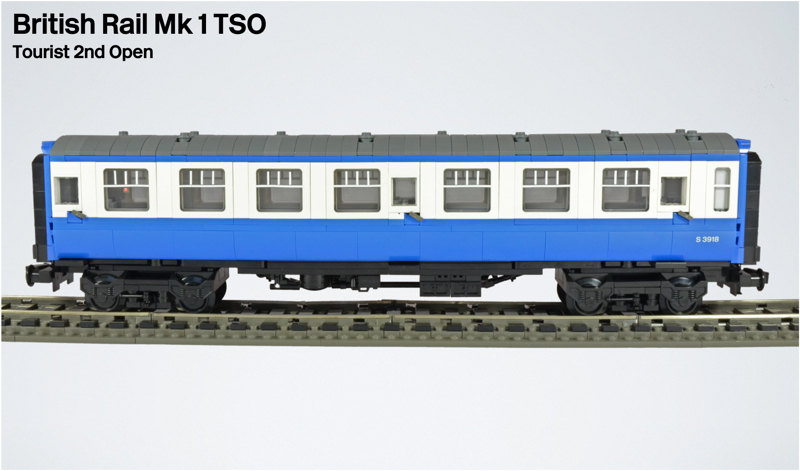 BR Mk 1 Tourist 2nd Open (TSO) Coach