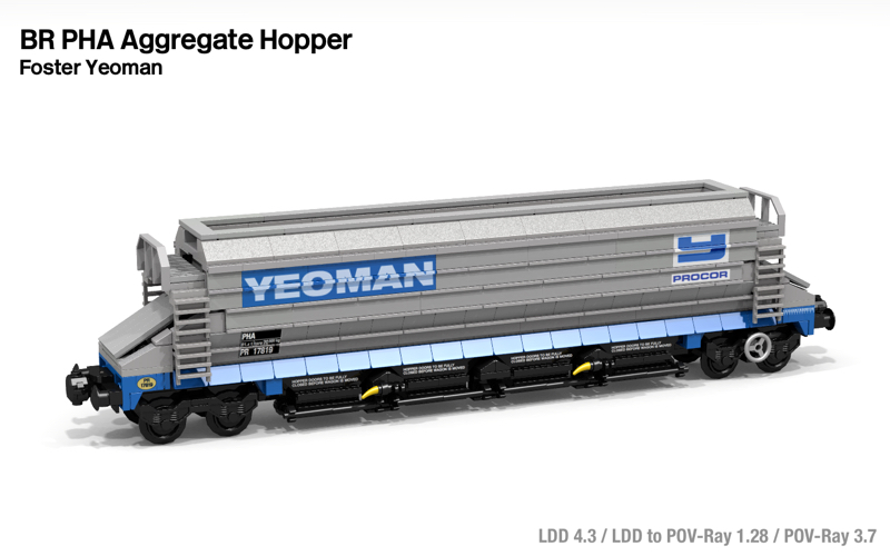British Rail PHA Hopper Wagon (Foster Yeoman)