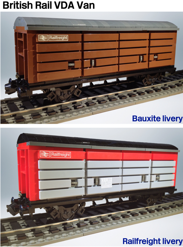 British Rail VDA Van Wagon (Railfreight) (Kit 7762)